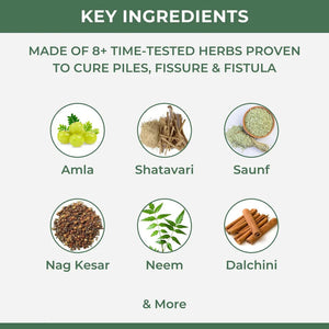 PileEase Ayurvedic Medicine For Piles, Fissure & Fistula (Ministry of Ayush Approved)
